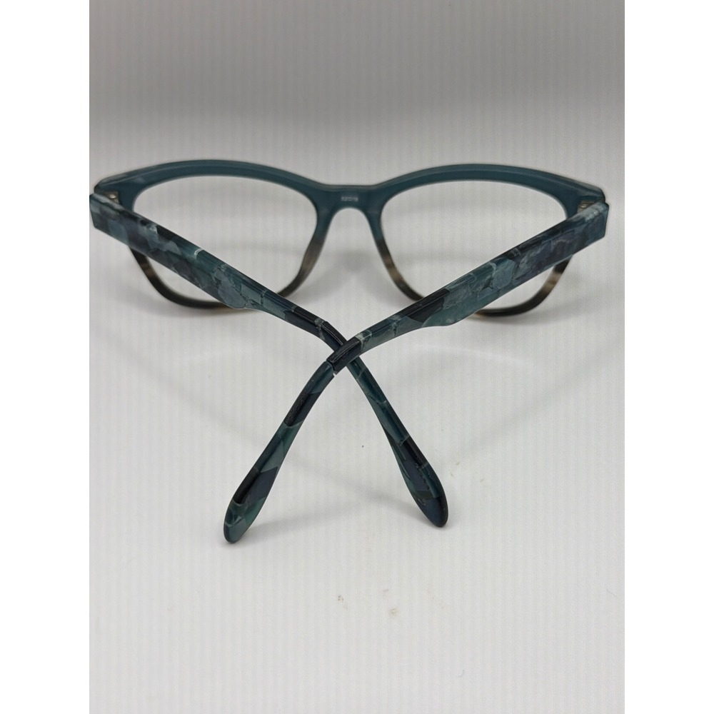 FYSH Eyeglasses Women 52-18-135 Teal Grey Mosaic F-3491 849 Urban Eyewear - Picture 3 of 7